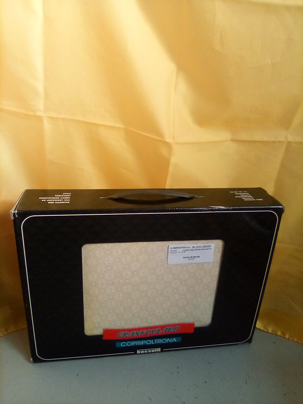 COPRI POLTRONA BASSETTI