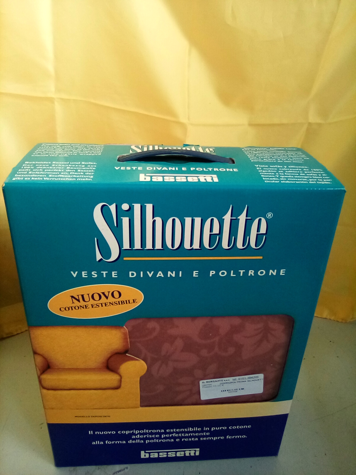 COPRIUPOLTRONA SILHOUETTE 110 BASSETTI 