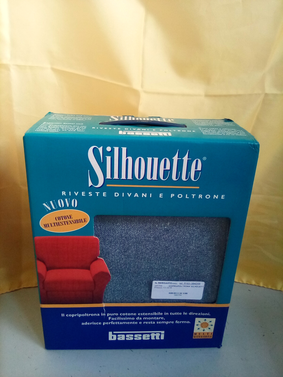 COPRIUPOLTRONA SILHOUETTE 110 BASSETTI 