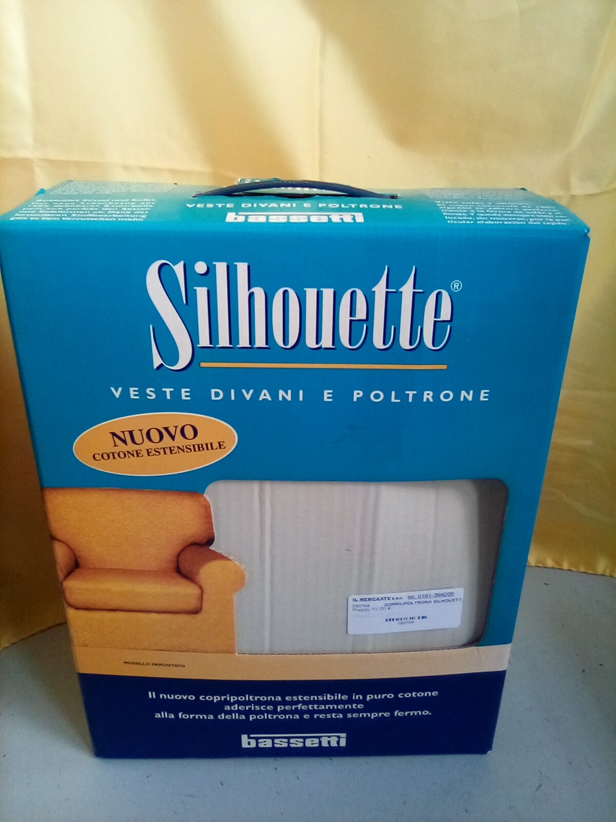 COPRIUPOLTRONA SILHOUETTE 110 BASSETTI 