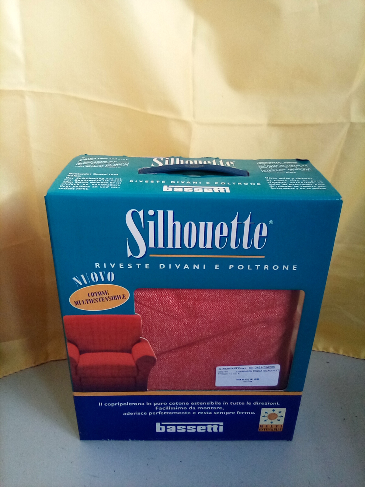 COPRIUPOLTRONA SILHOUETTE 110 BASSETTI 