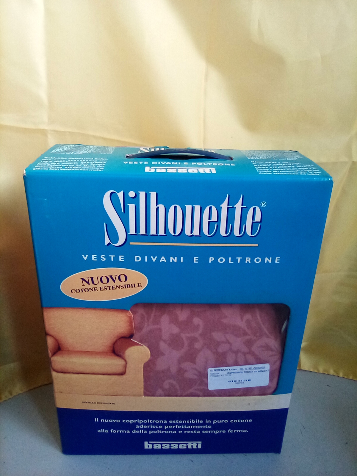COPRIUPOLTRONA SILHOUETTE 110 BASSETTI 