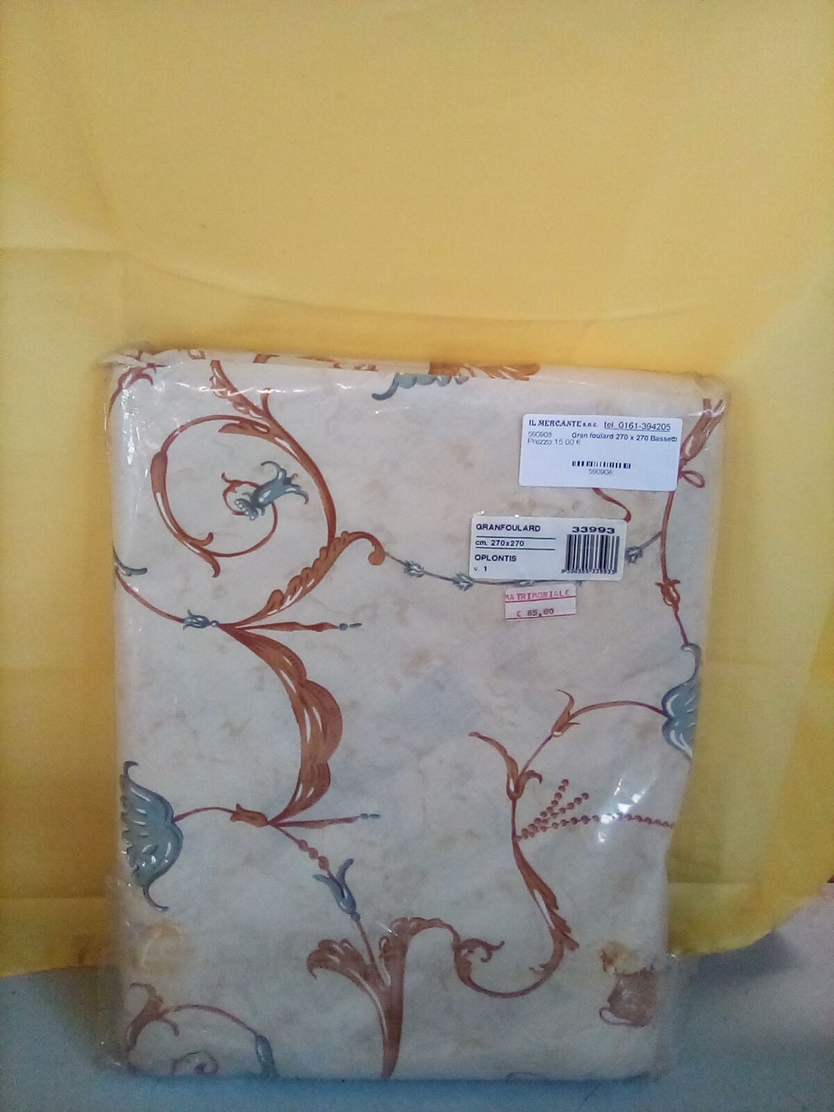  Gran foulard 270 x 270 Bassetti