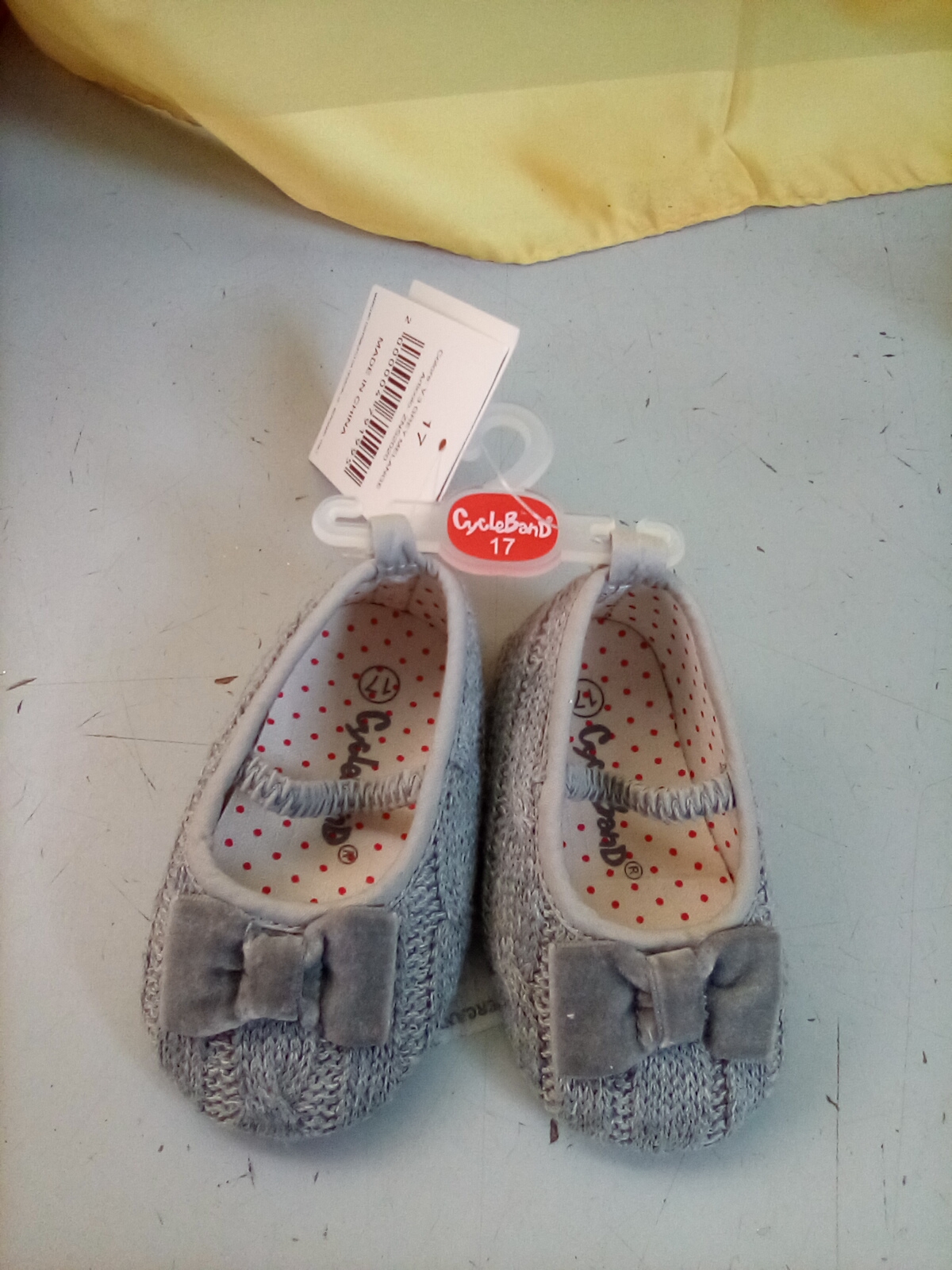 PANTOFOLE GRIGE CYCLEBAND N.17