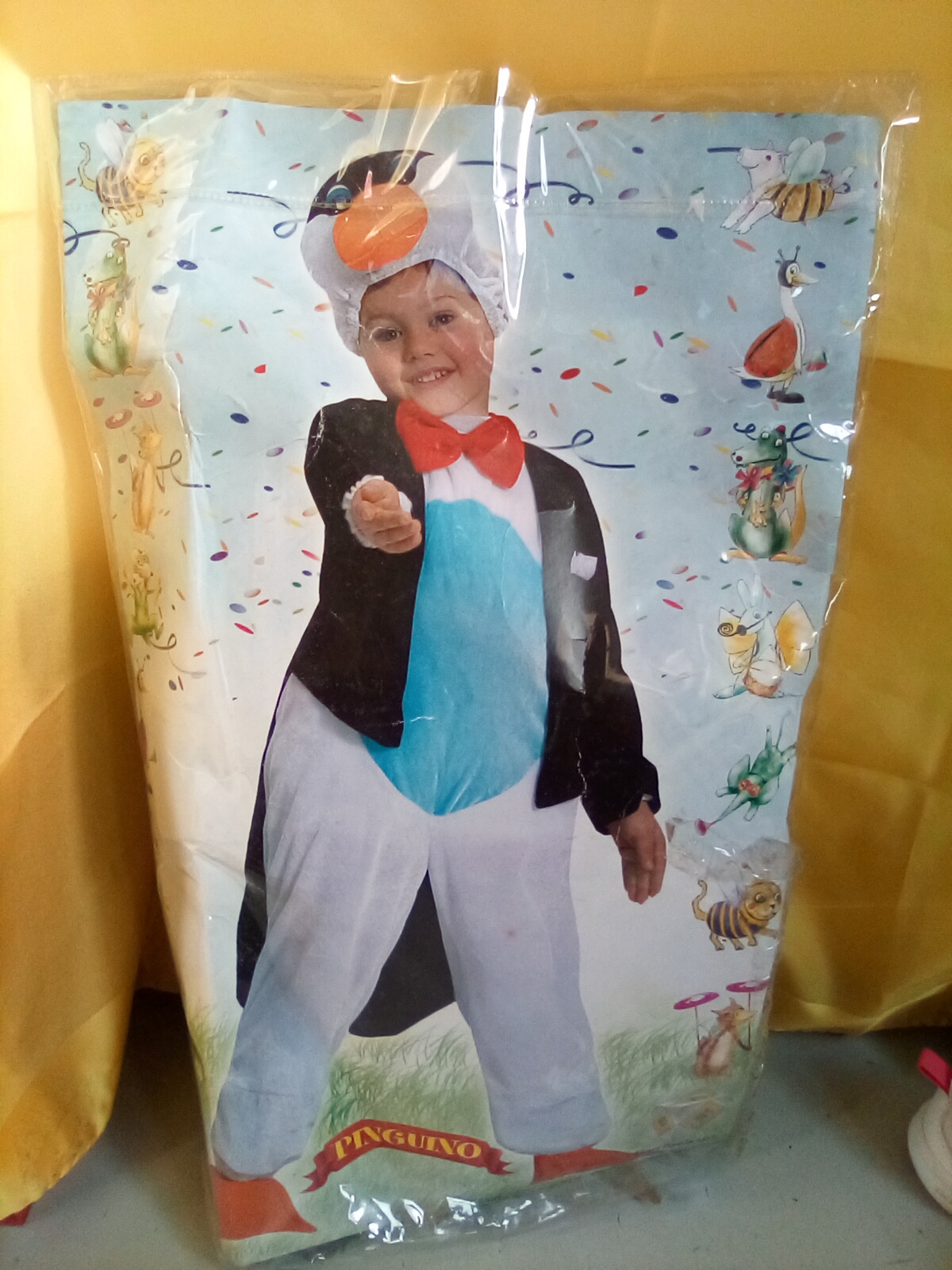 COSTUME PINGUINO 1/2 ANNI H.70CM