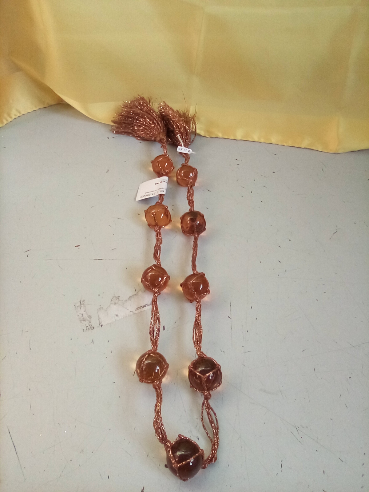  Pendenti lungo arancione 