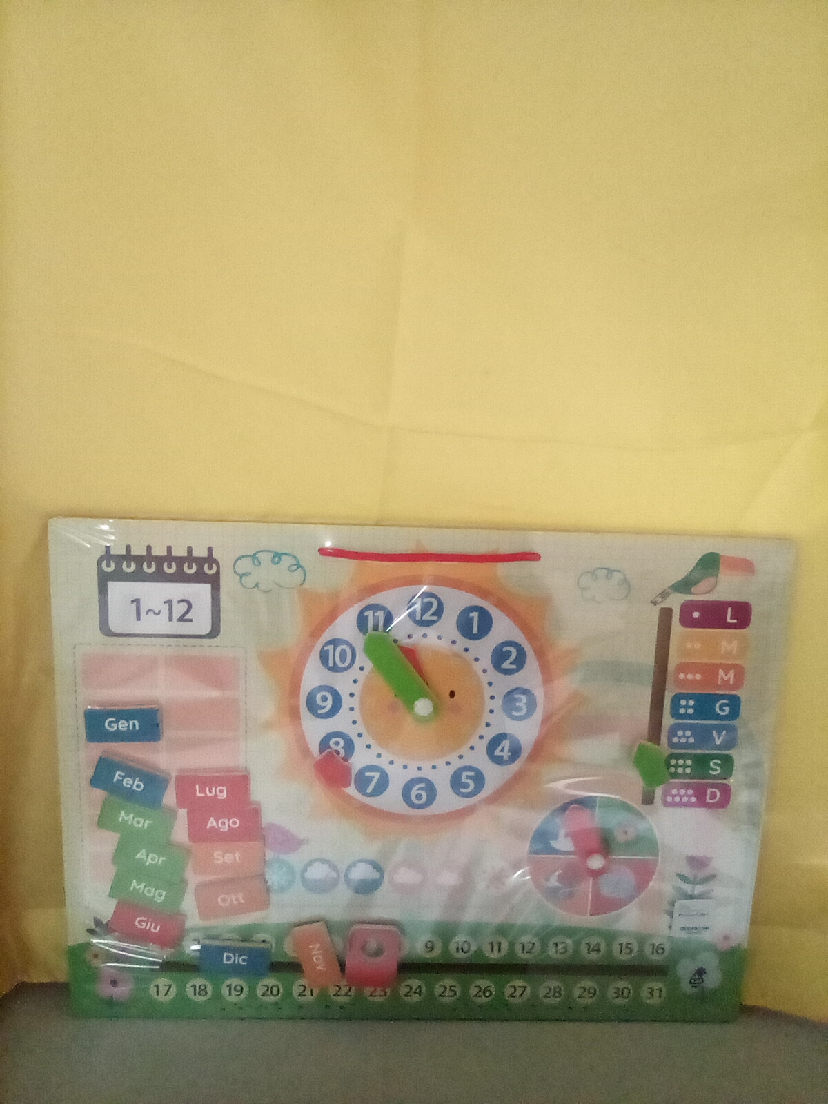  Gioco in legno settimana