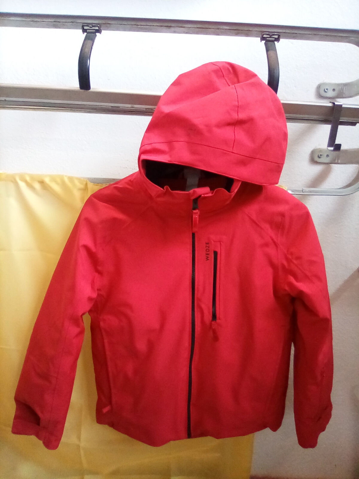 giacca da sci  rossa WEDZE  tg.8