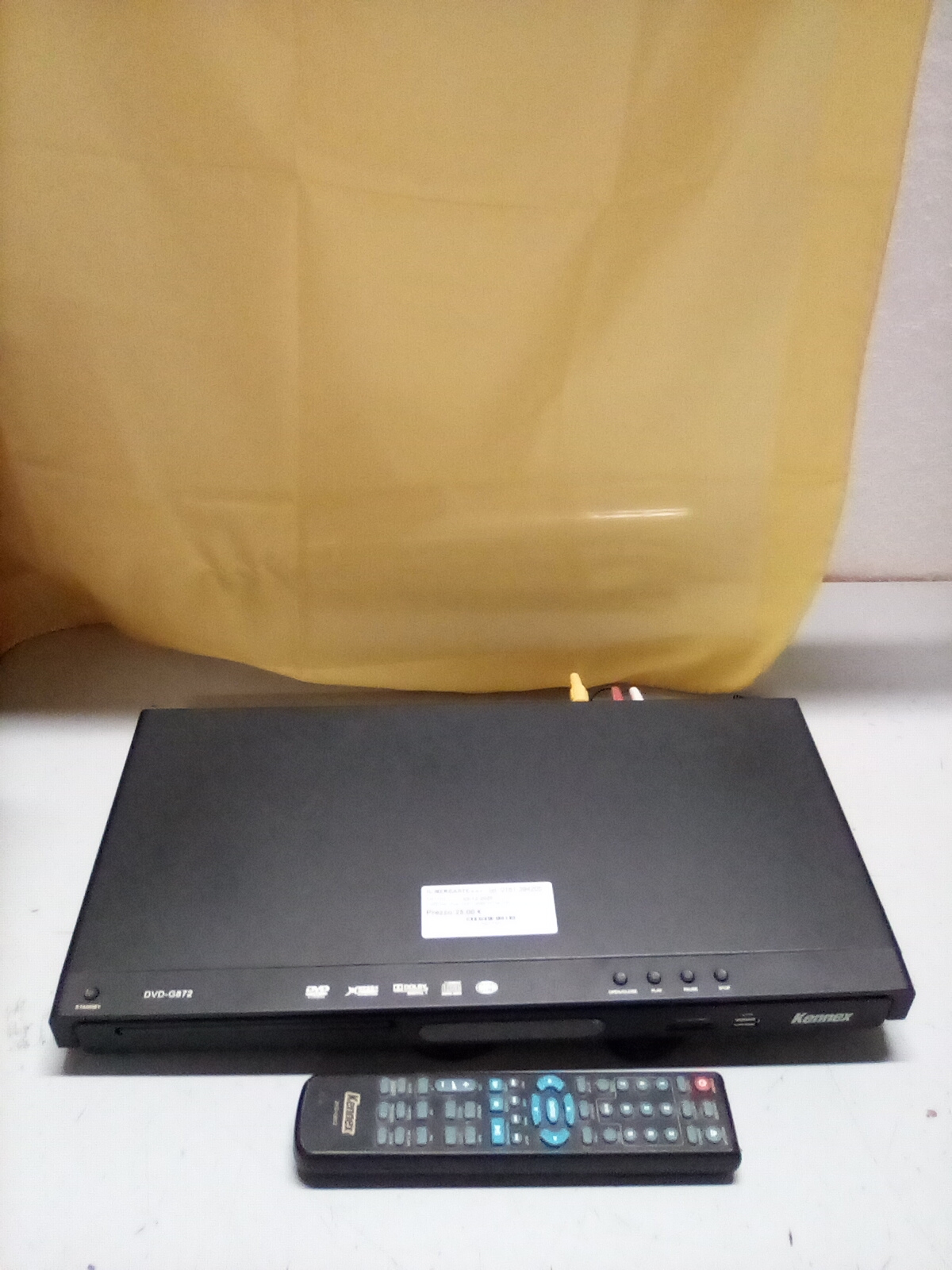  Lettore dve con telecomando 