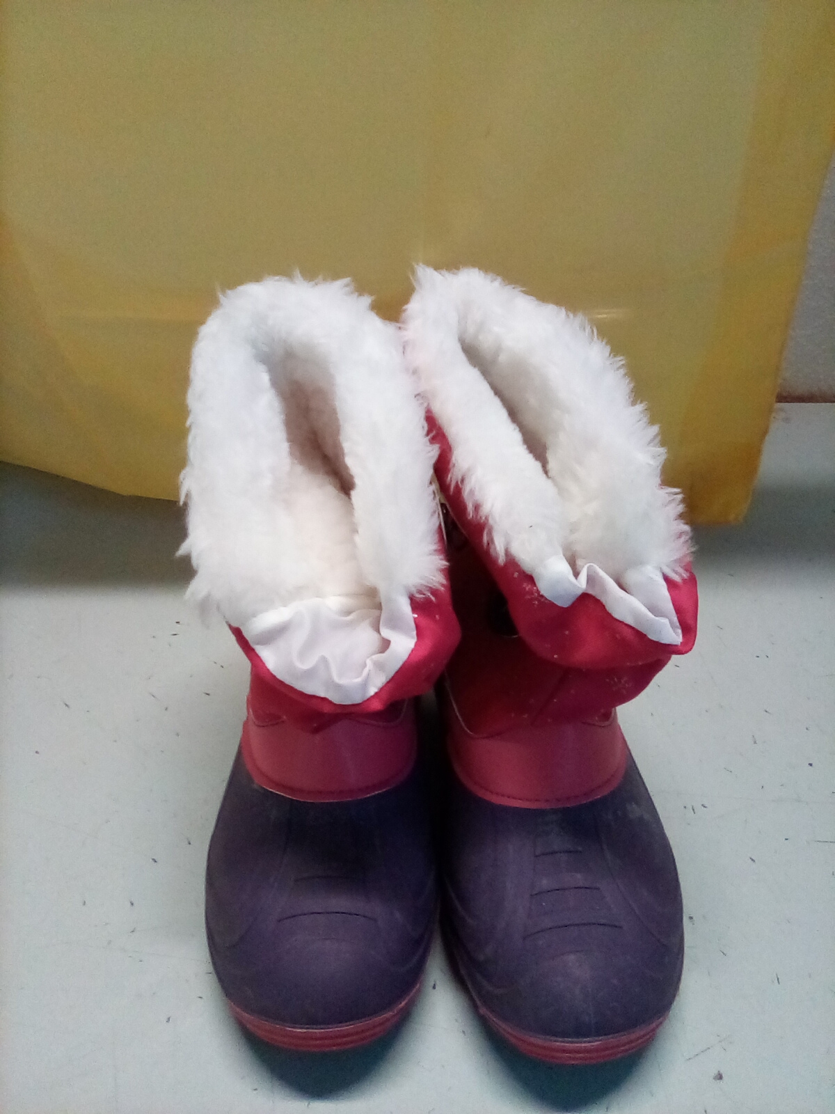 SCARPONI DA SCI ROSA E VIOLA 