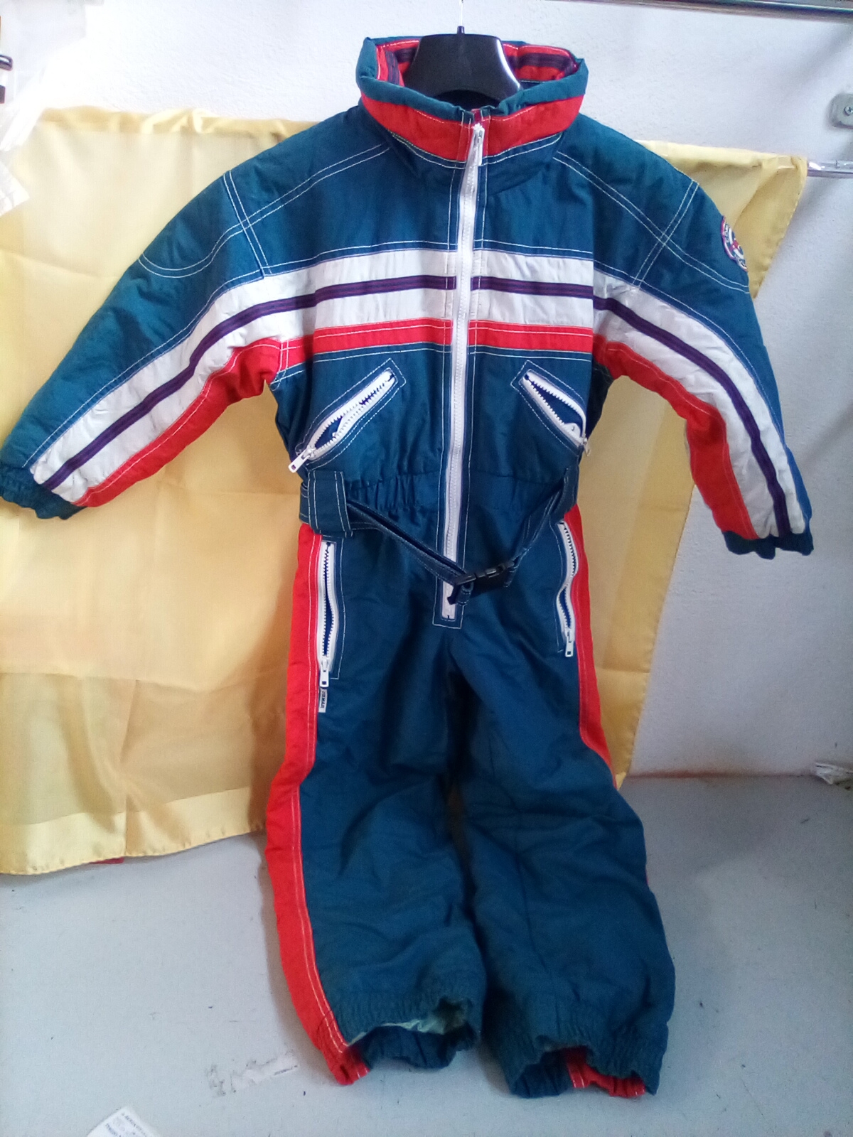 TUTA DA SCI azzurra bimbo COLMAR