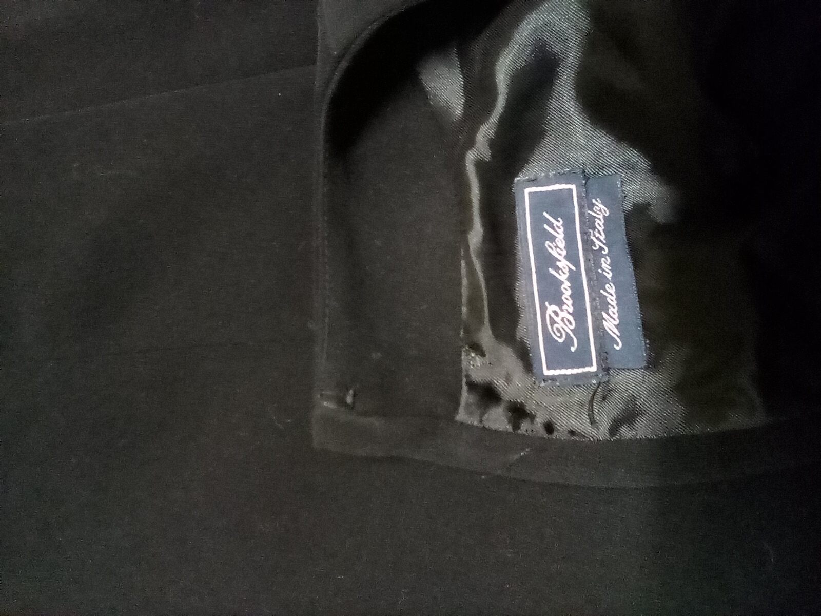 VESTITO NERO BROOKSFIELD