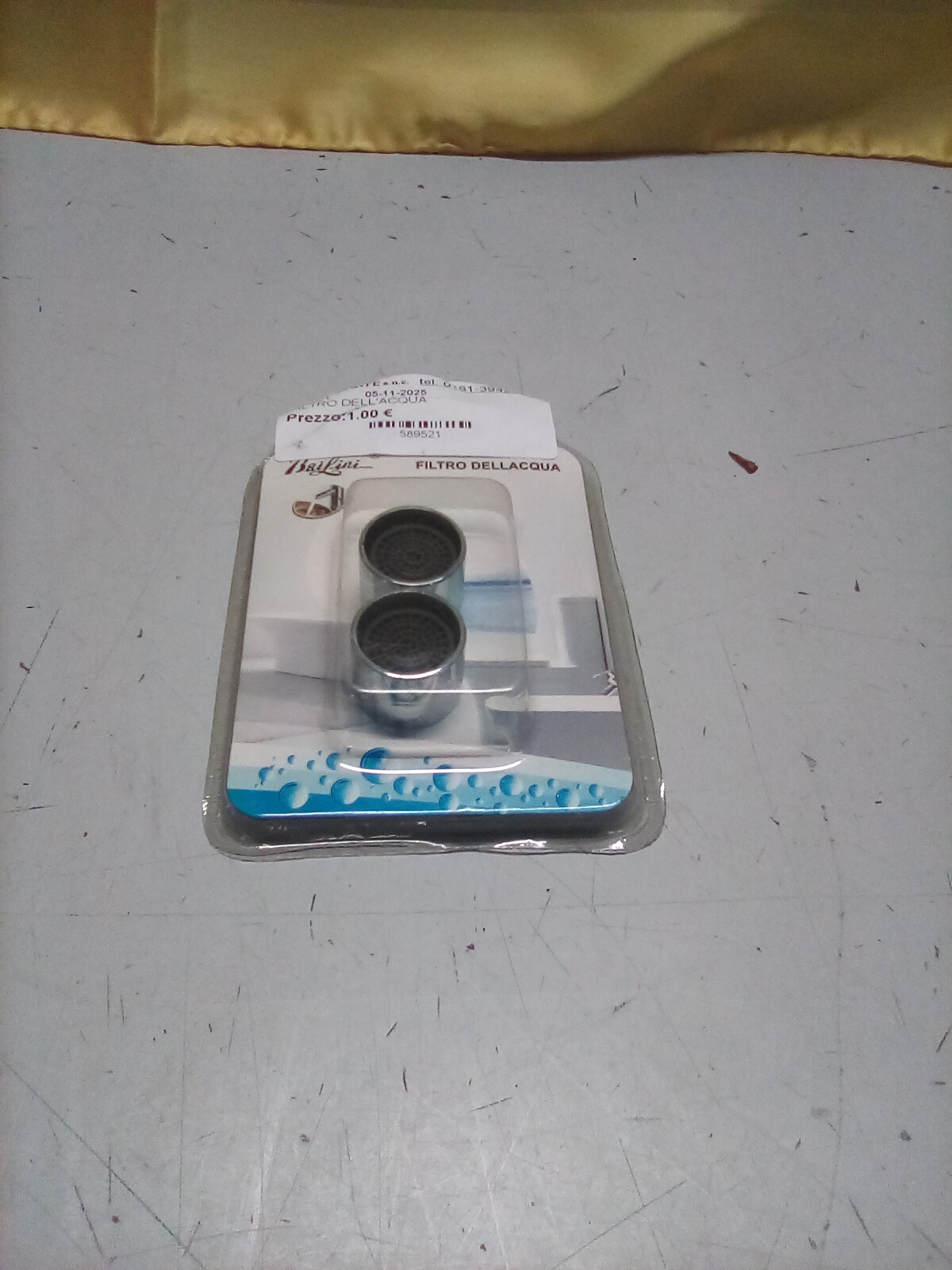 FILTRO DELL&lsquo;ACQUA