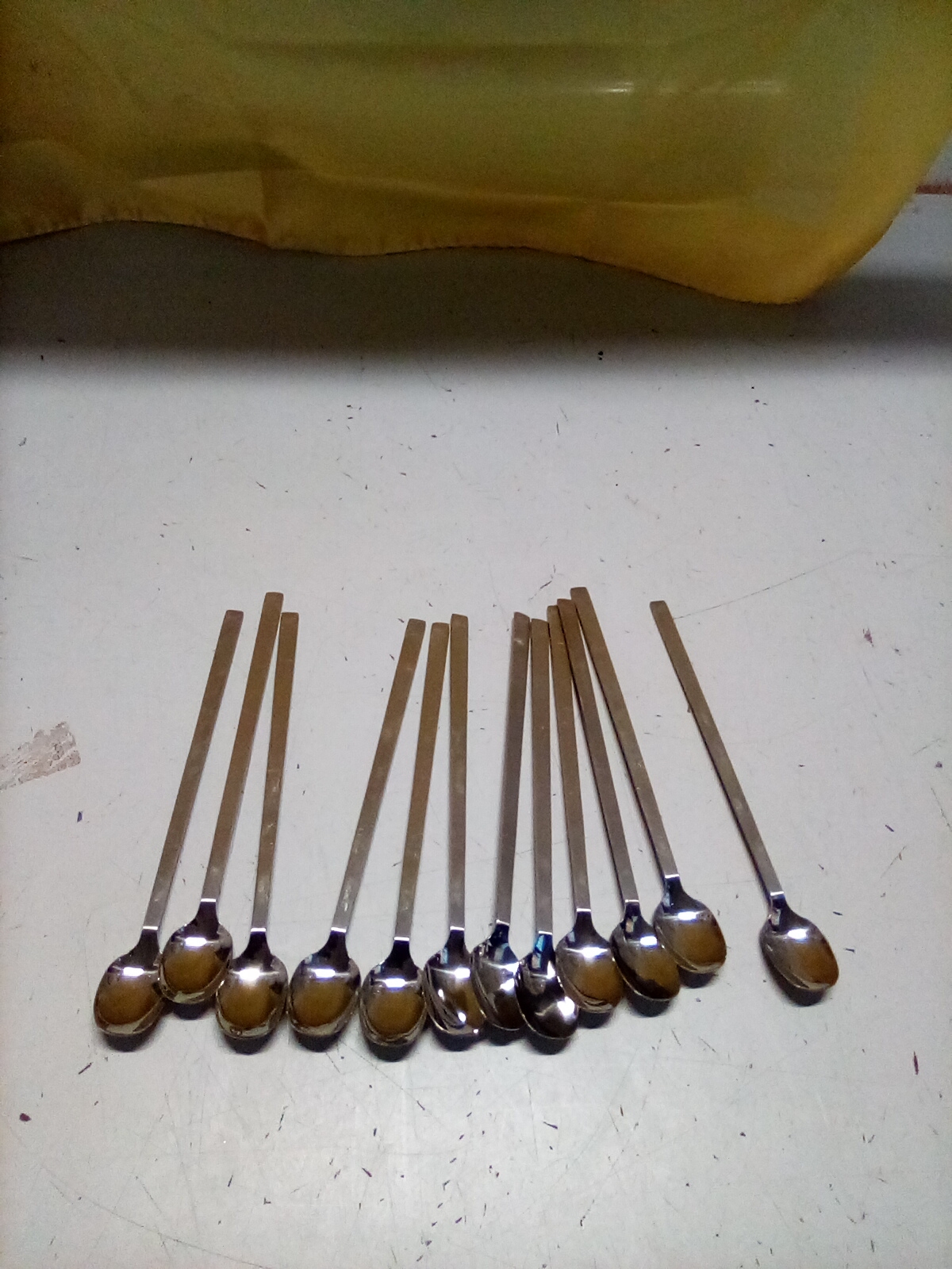 SET DI CUCCHIAINI MANICO LUNGO