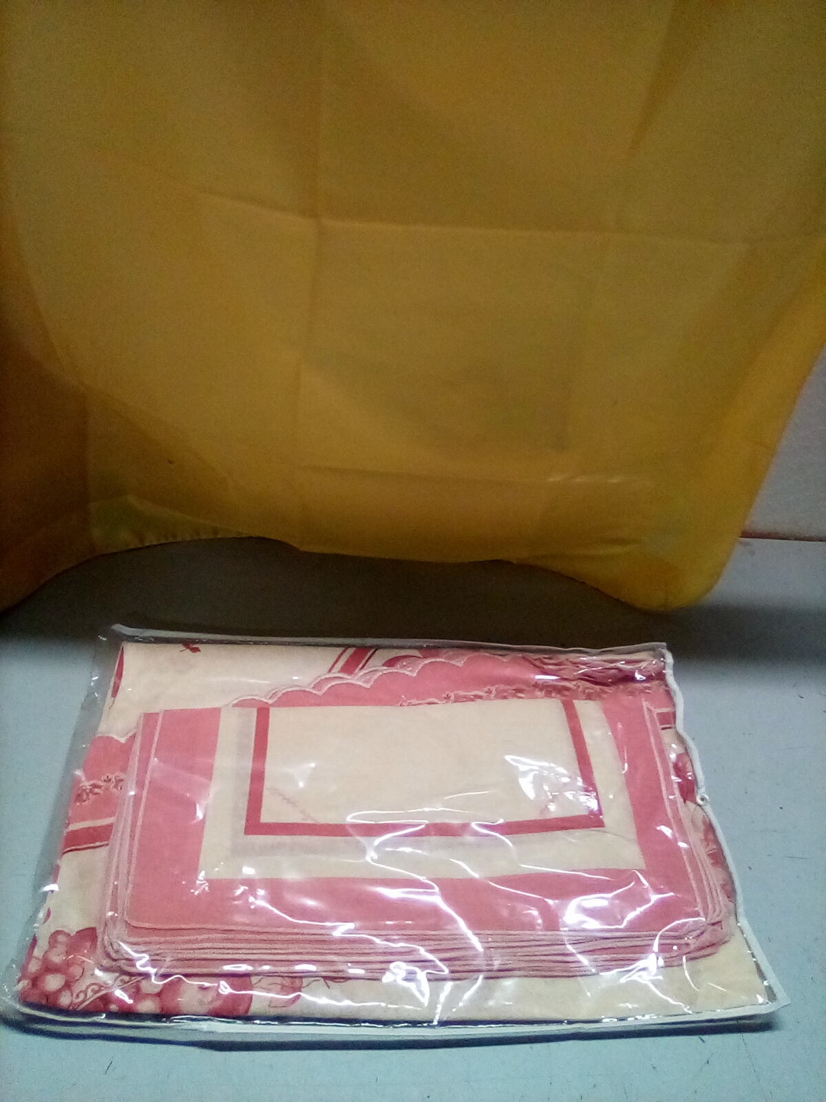 TOVAGLIA ROSA CON TOVAGLIOLI 