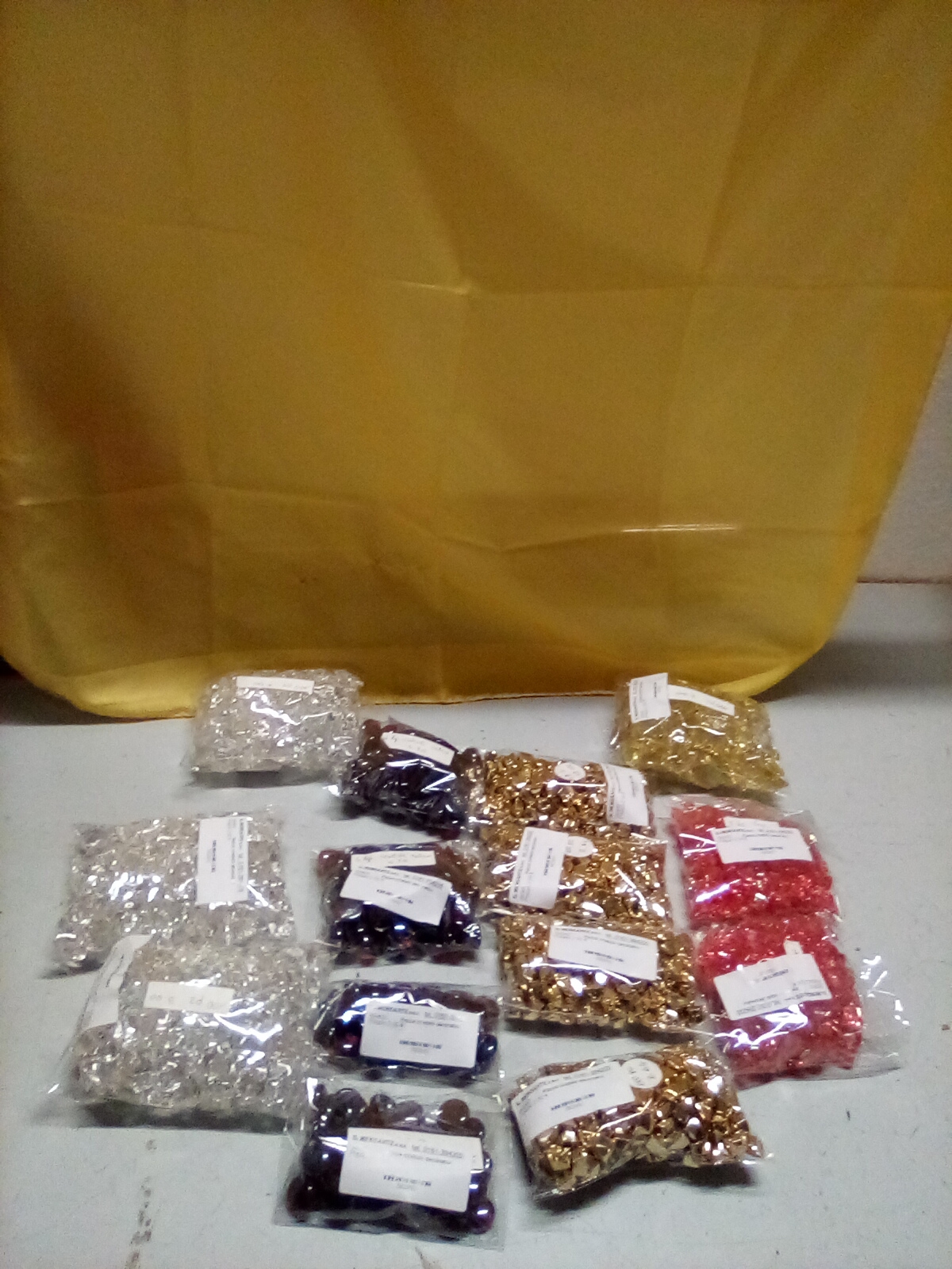  Pacco cristalli decorativi