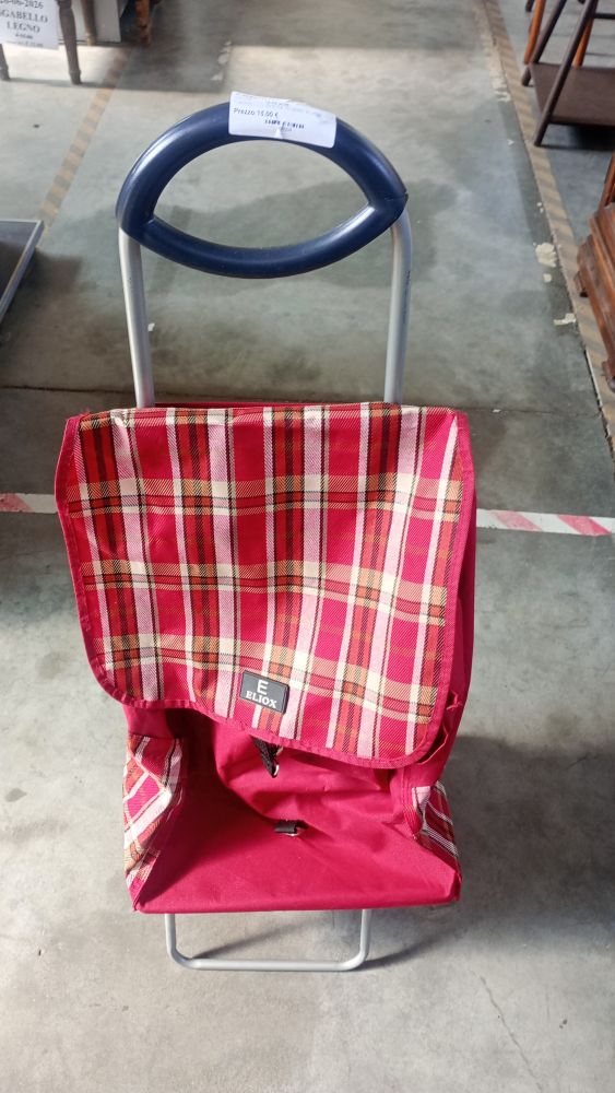 CARRELLO SPESA ROSSO ELIOX