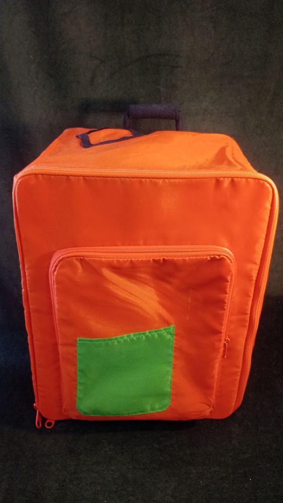 TROLLEY VALIGIA ARANCIONE PICCOLA