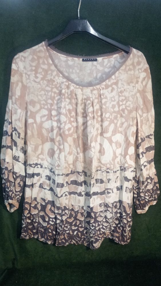 SISLEY camicia petrolio