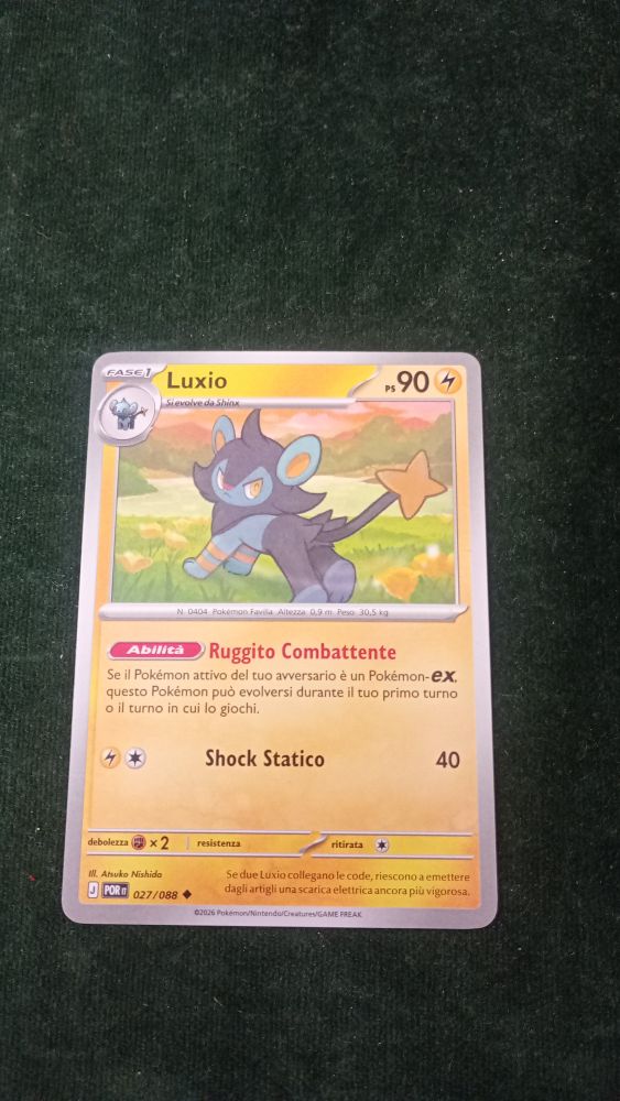CARTA POKEMON