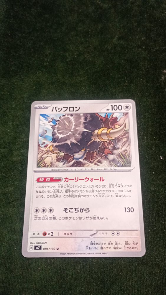 CARTA POKEMON
