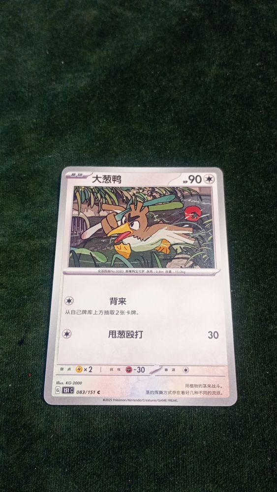 CARTA POKEMON