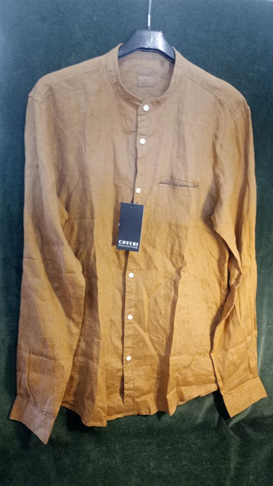 COVERI camicia marrone