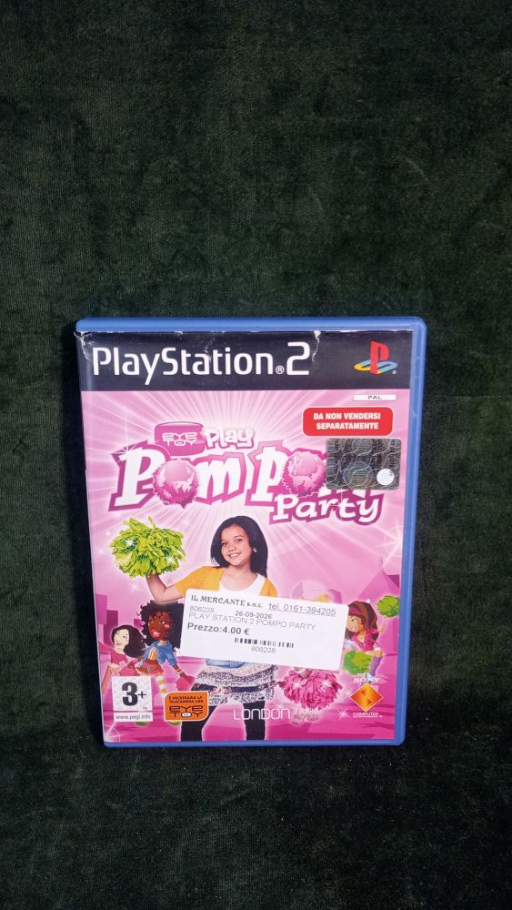 PLAY STATION 2 POMPO PARTY