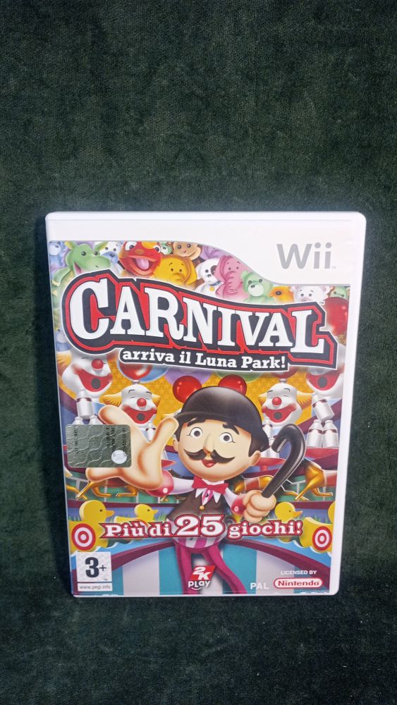 GIOCO WII CARNIVAL ARRIVA LUNA PARK