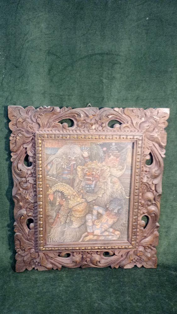 quadro intagliato a mano BALINESE