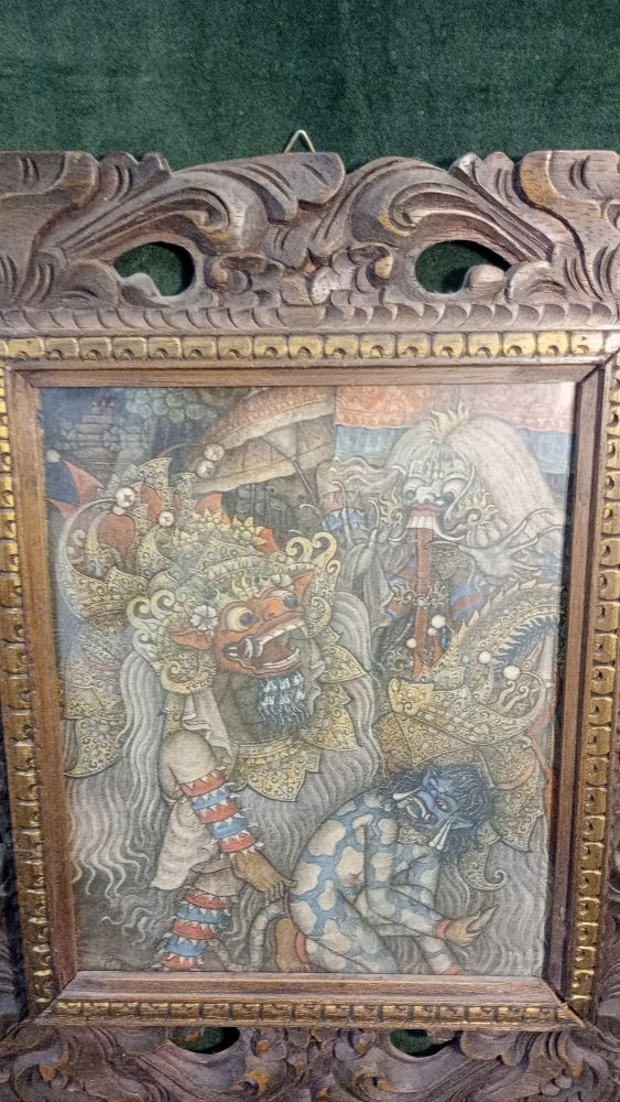 quadro intagliato a mano BALINESE