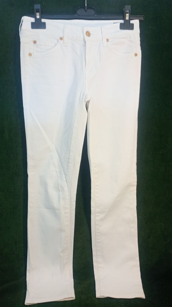 7 FOR ALL MANKINO jeans bianco