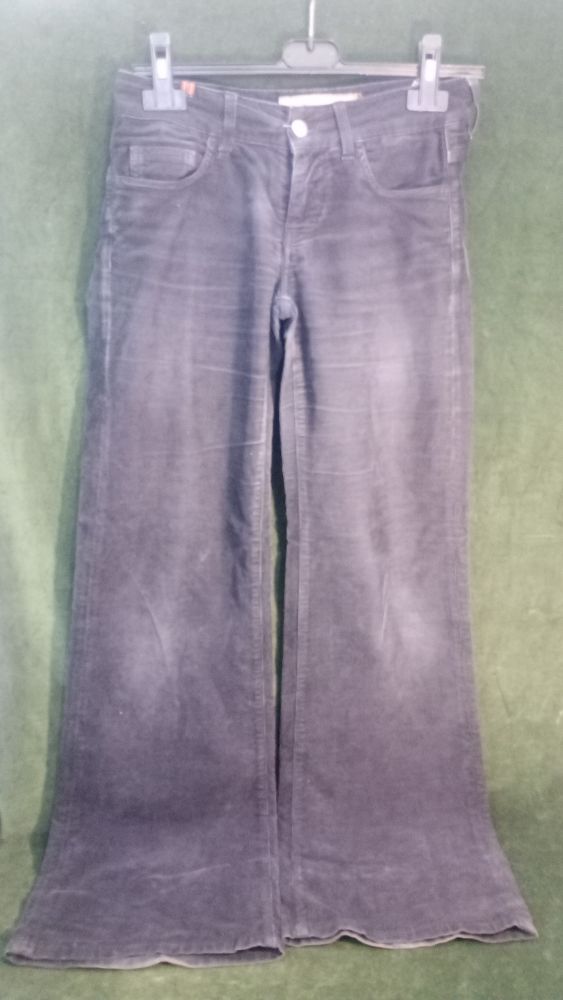 NOTIFY pant. velluto blu tg.40