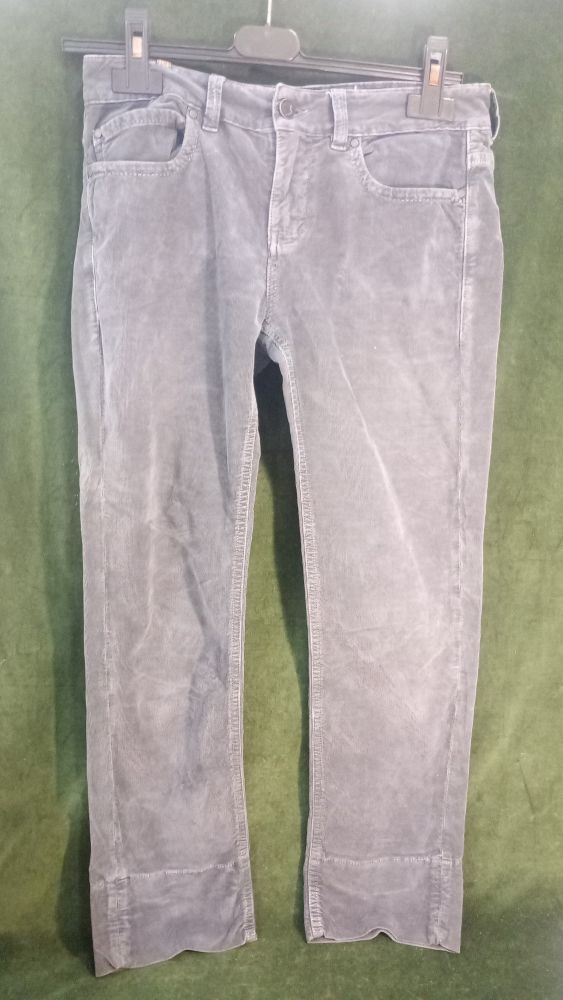 NOTIFY pant. velluto blu tg.40