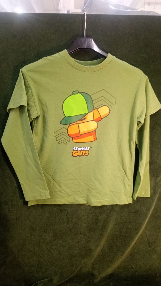 STUMBLE GUYS mag. verde tg.9-10
