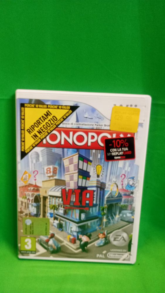 WII GIOCO MONOPOLI